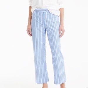 J. Crew Pant in Shirting Stripe